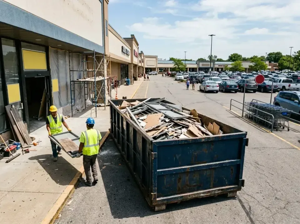 retail-store-renovation-debris-003 — frequently asked questions, Roll-off Dumpster Rentals in Okmulgee, OK